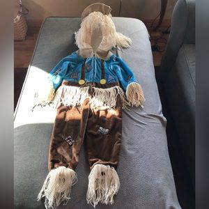 Kids Celebration Scarecrow Costume size 4T-5T
